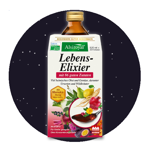 Alsiroyal Lebens-Elixier 520 ml Weihnachtsbild Alsiroyal Lebens-Elixier 520 ml